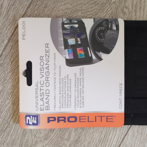 Car Visor Elastic Band Organizer - Picture 1 of 6